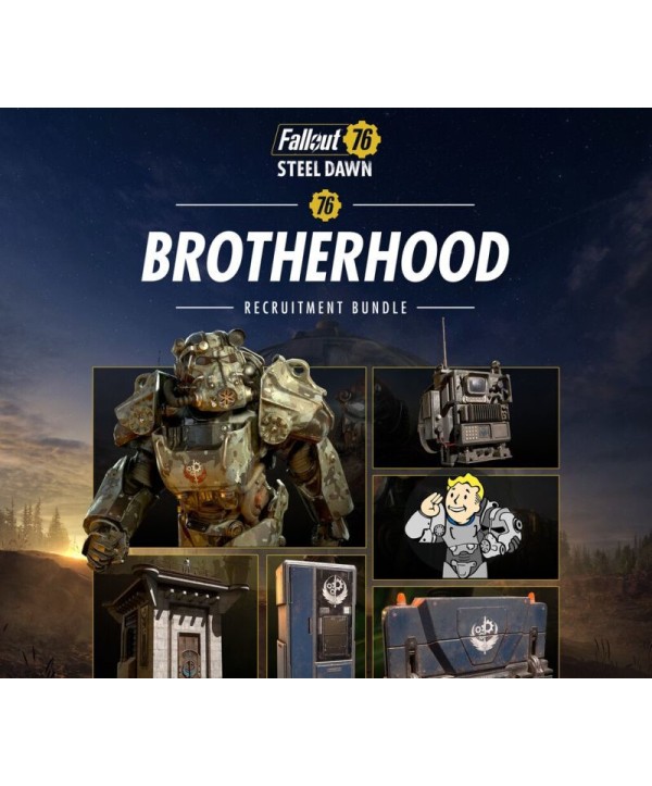 Fallout 76 - Brotherhood Recruitment Bundle DLC Steam Key GLOBAL